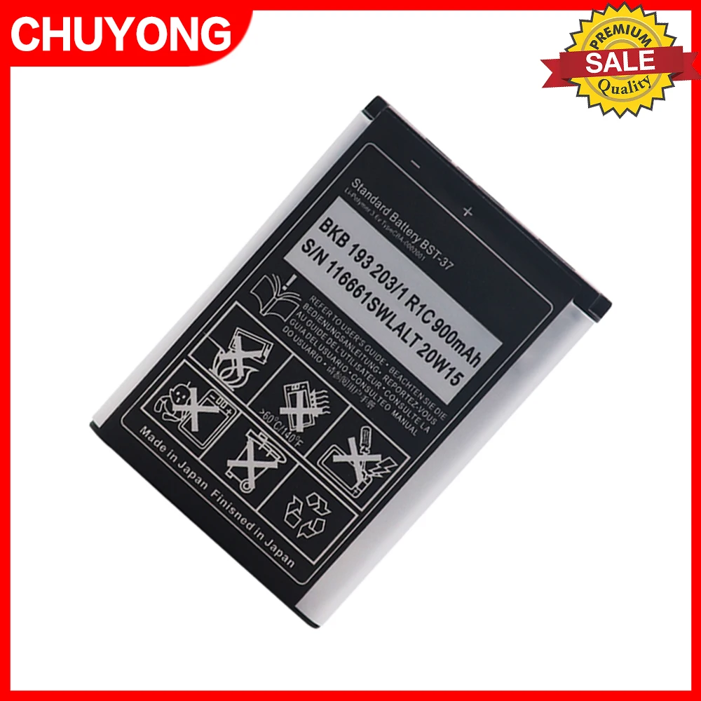 100% абсолютно новый Sony Ericsson BST37 BST 37 37900mAh3.6v мобильный телефон