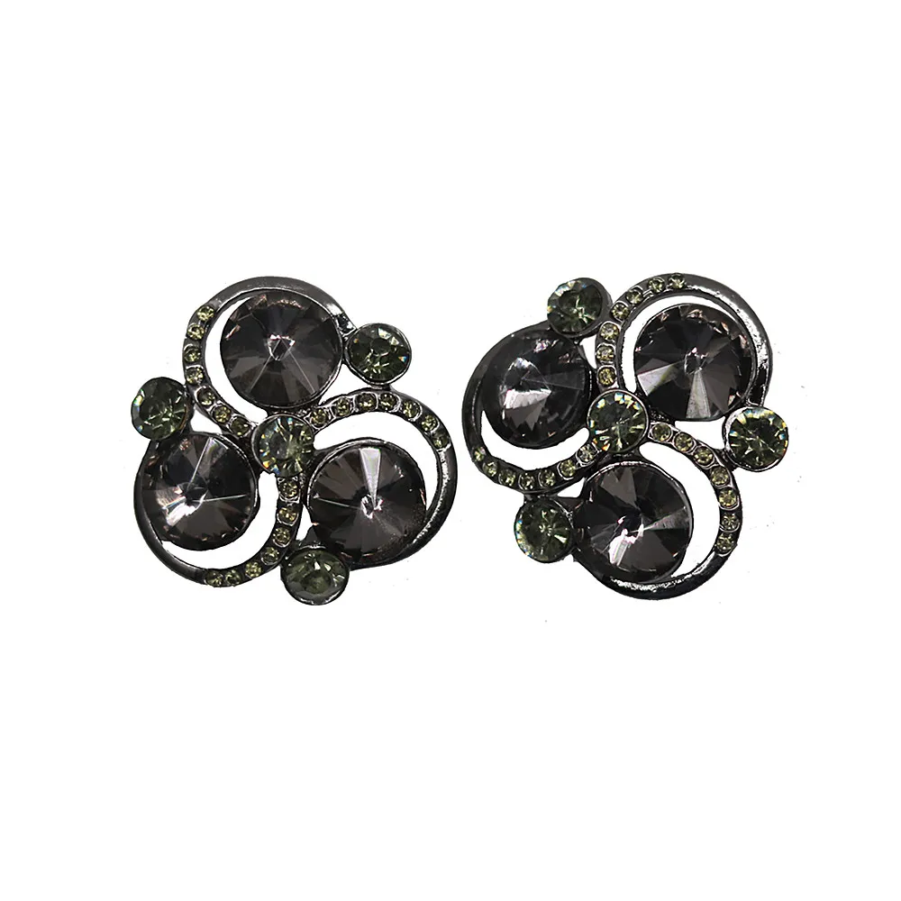 Металлические стразы пуговицы 35 мм хорошего качества с украшением для свитера и