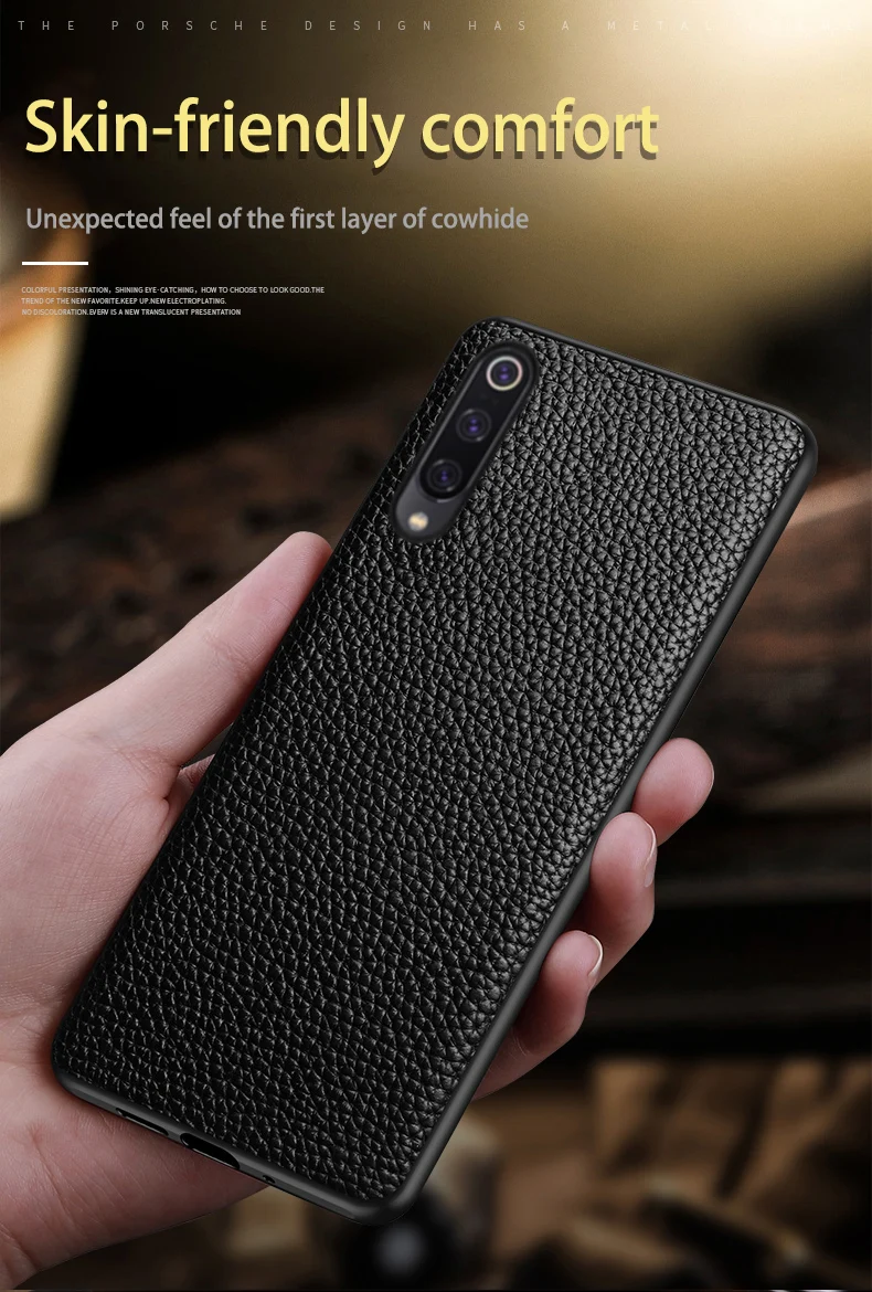 Чехол для телефона для Xiao mi Red mi Примечание 7 5 6 8 Pro 6A 7A mi 9T 8 se A1 A2 A3 Lite чехол mi x 2S 3 S Max 3 Y3 Poco F1 Litchi текстурный чехол