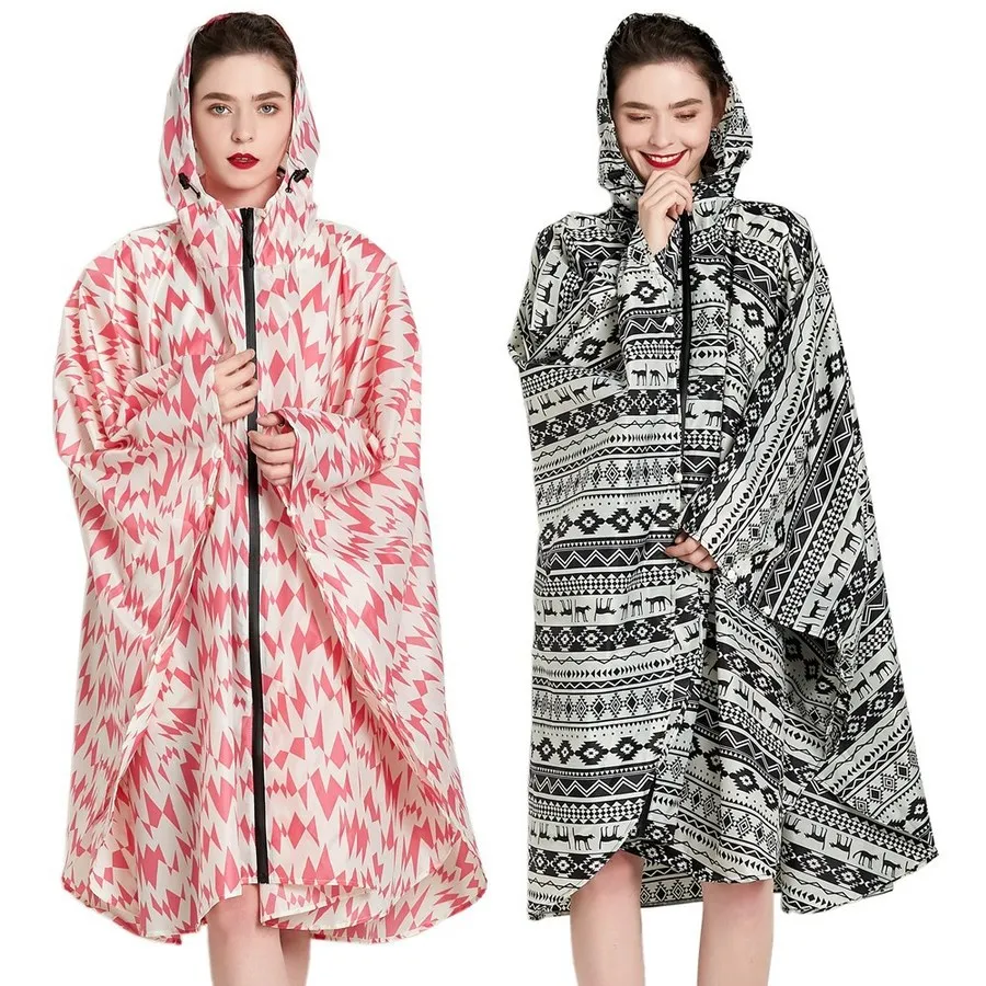 Дождевик женская одежда от дождя Мужская ветровка водонепроницаемая уличная