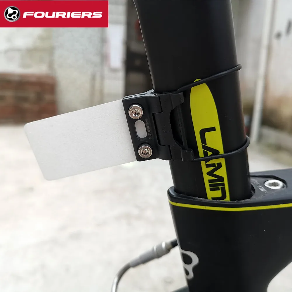 Fouriers DIY Racing Number Plate Mount Road Bike Triathlon Custom Holder Card Bracket fit Flat Aero Seatpost | Спорт и развлечения