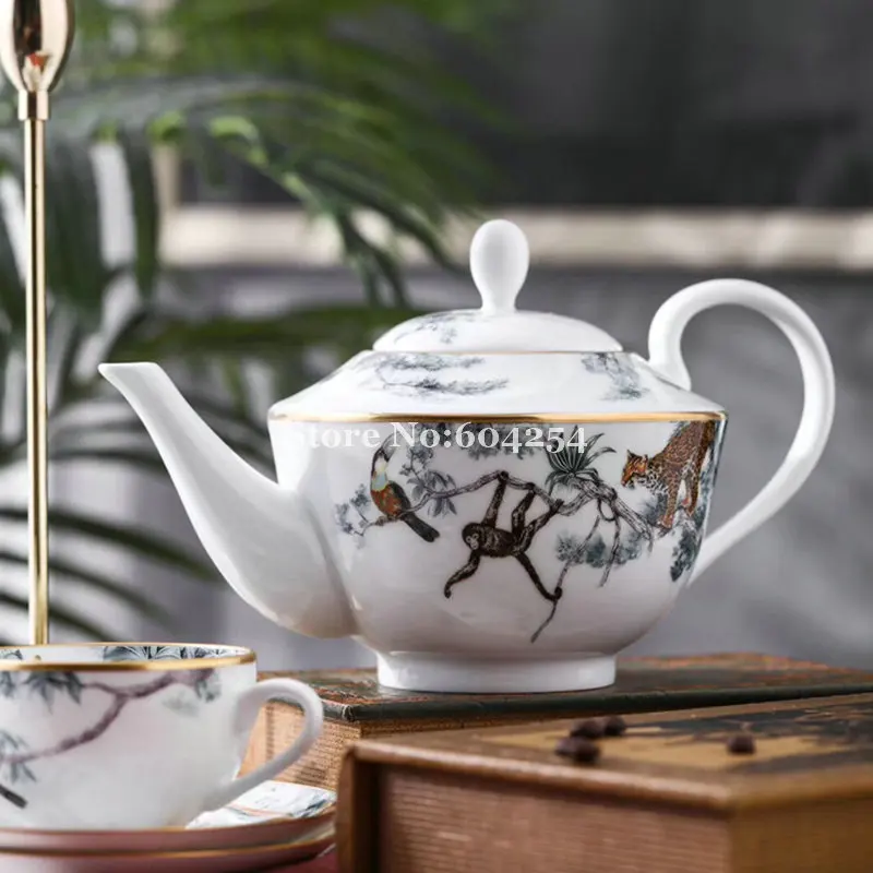 Новый набор кофейных чашек чайный сервиз в европейском стиле керамические