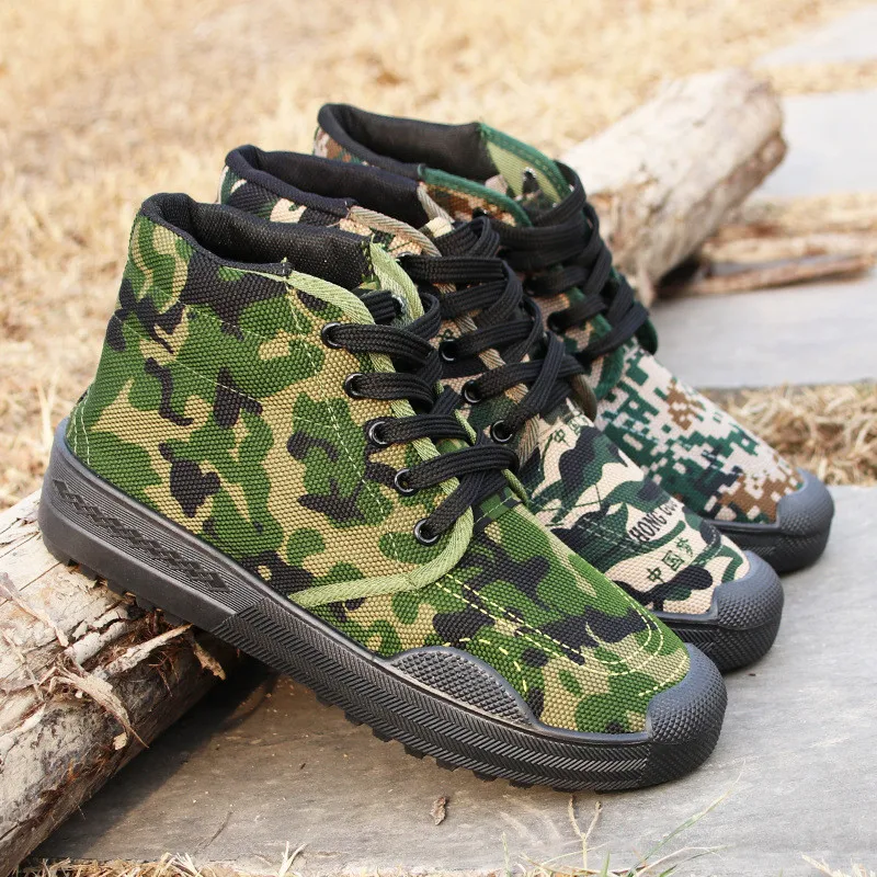 Autumn Boots Men Safety Shoes Unisex Outdoor Army Military Spring Canvas Couple Casual zapatos hombre | Обувь