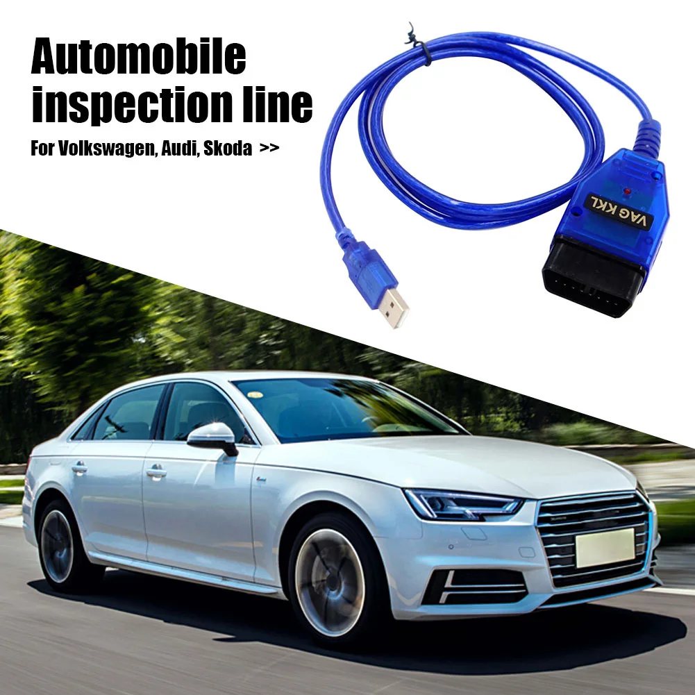 

VAG-COM 409.1 USB to OBD2 Car Scanner for AUDI Seat Skoda Auto Diagnostic Scan Tool for Windows XP 2000 NT ME 98SE