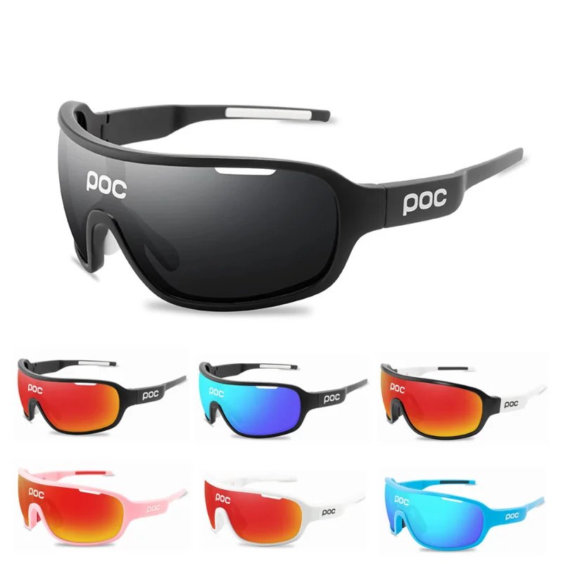 

POC DO BLADE Cycling Sunglasses Outdoor Goggles MTB Road Bike Sunglasses Sports Glasses POC Cycle Polarized Sunglasses 5 Lens