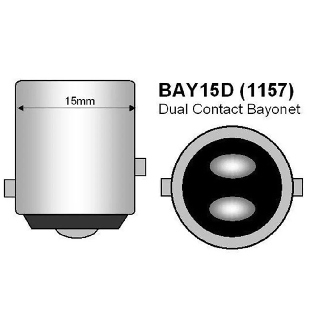 1 шт. 1157 BAY15D автомобильные мотоциклетные светодиодные противотуманные фары 5630 33Led чистый авто светильник головной светильник для парковки лампа для вождения