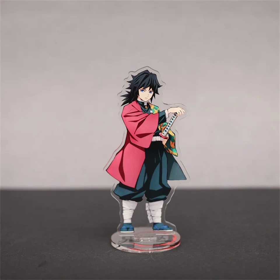 Acrylic Stand E Tronzo 18 см фигурка демона-убийцы Kimetsu no Yaiba Kamado Tanjirou Nezuko ПВХ фигурка Модель Кукла коллекционная фигурка игрушки - Цвет: Acrylic Stand E
