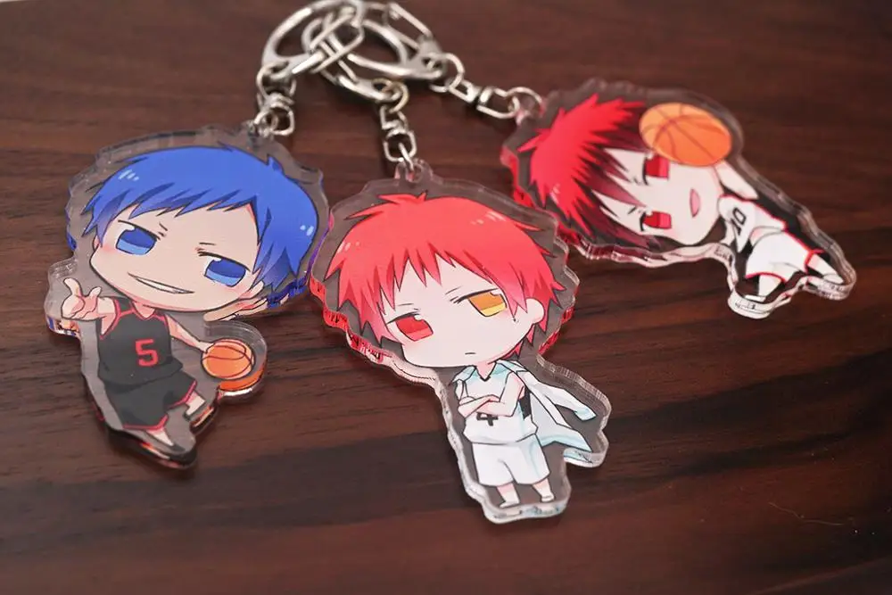 Брелок Kuroko's в стиле баскетбольного аниме Kuroko Tetsuya Kagami Taiga кисэ рёта Aomine Daiki Midorima