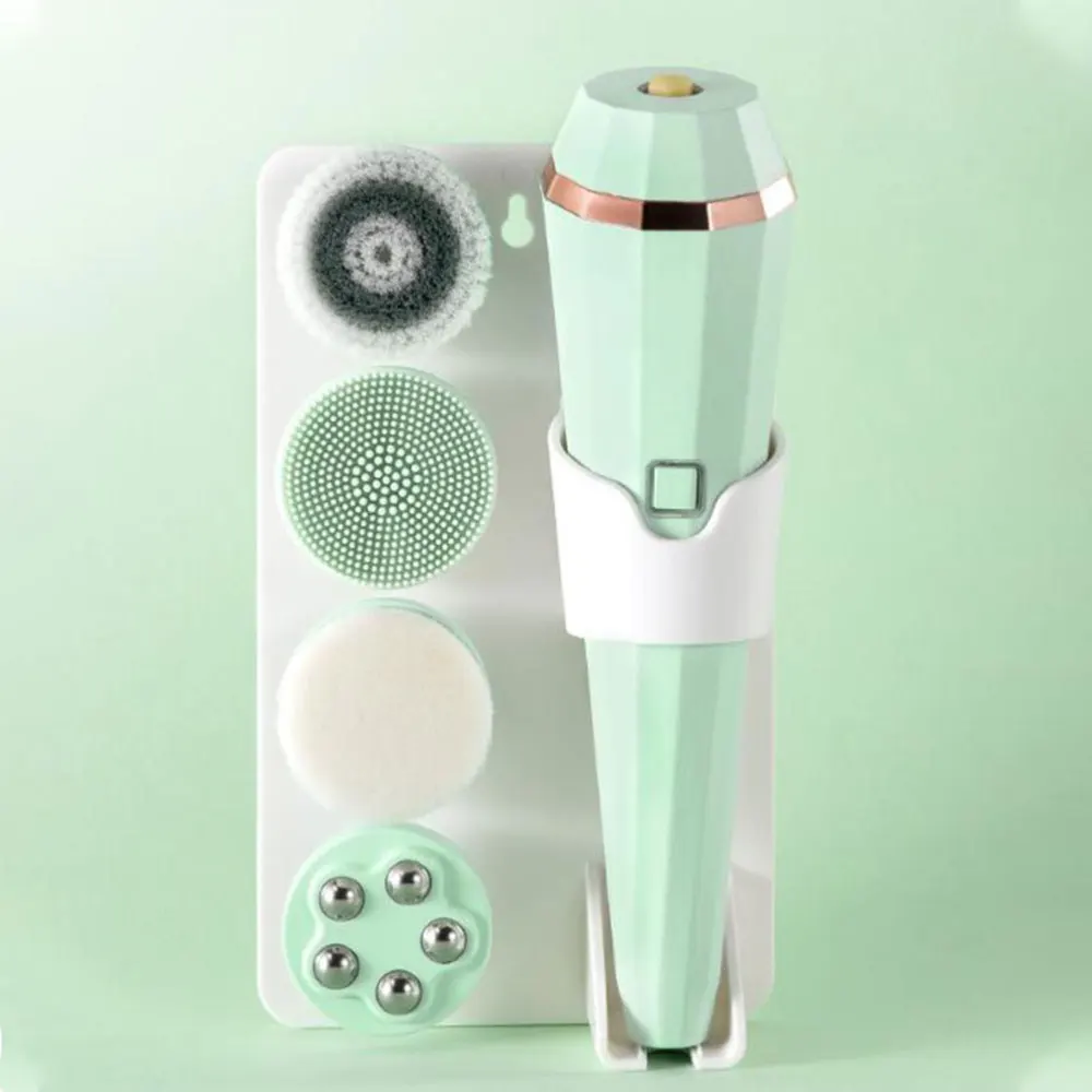 

Electric Facial Cleanser 4 In 1 Cleansing Rejuvenation Device Facial Brush