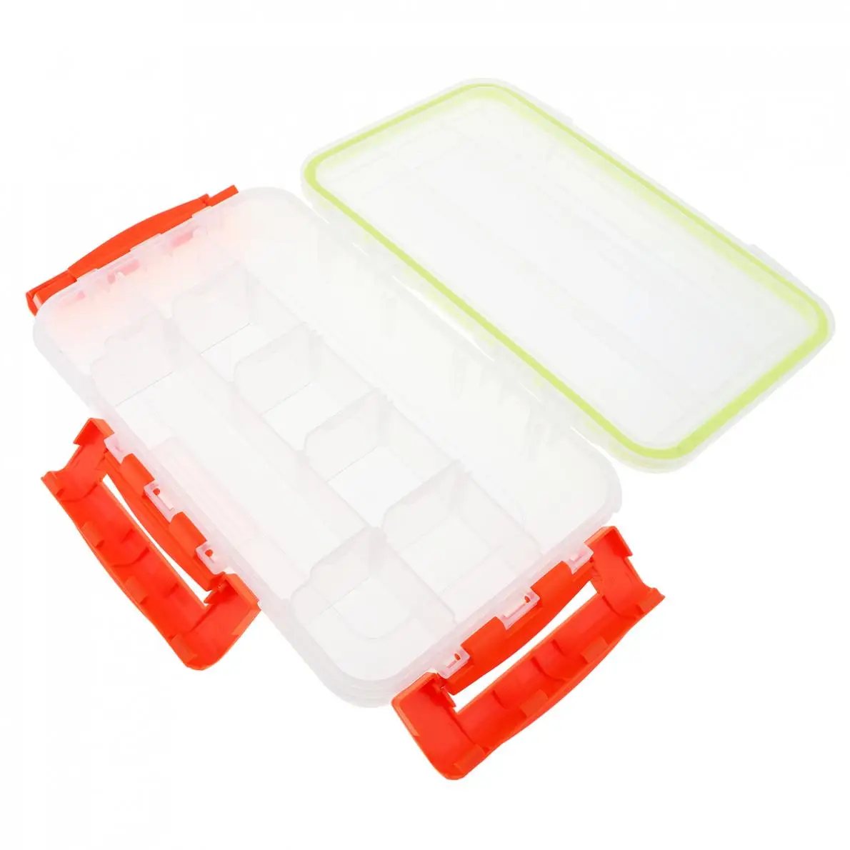 Высокое качество водонепроницаемый прозрачный рыболовный Приманка коробка