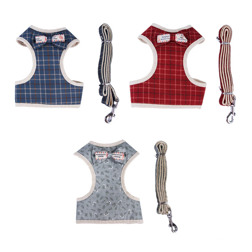 2 шт./компл. поводок для собак антиразрывная Регулируемая шлейка питомцев мягкий