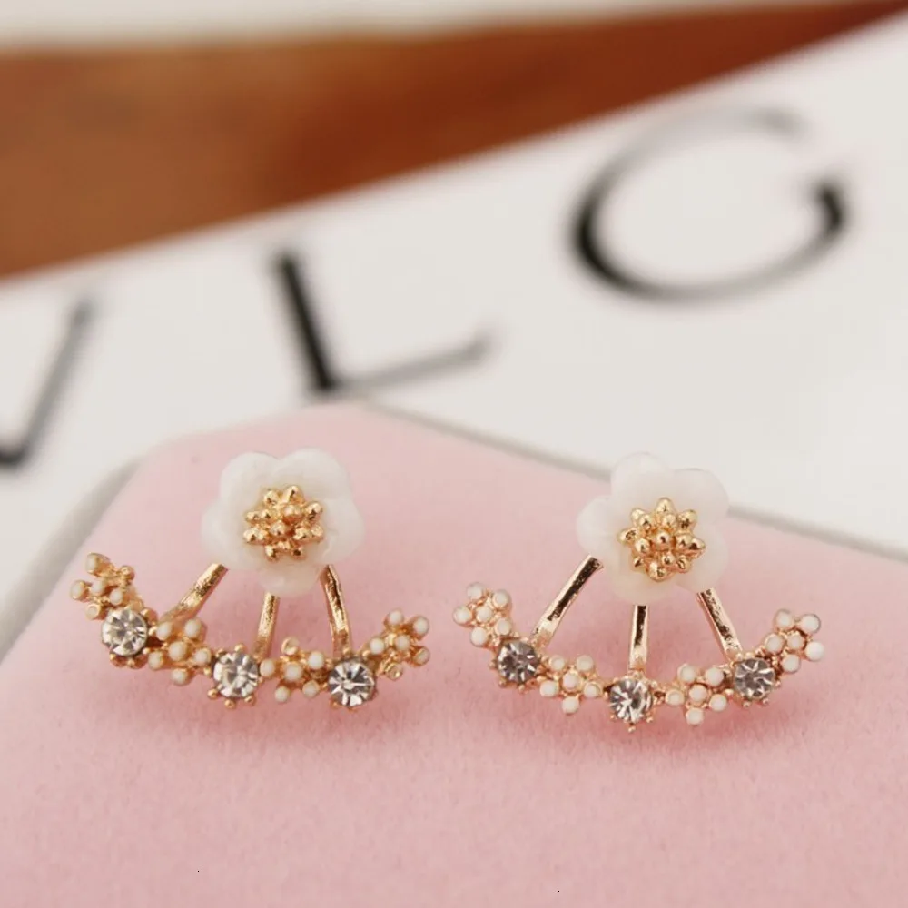 Женские серьги гвоздики для женщин модные ювелирные изделия милый стиль бохо