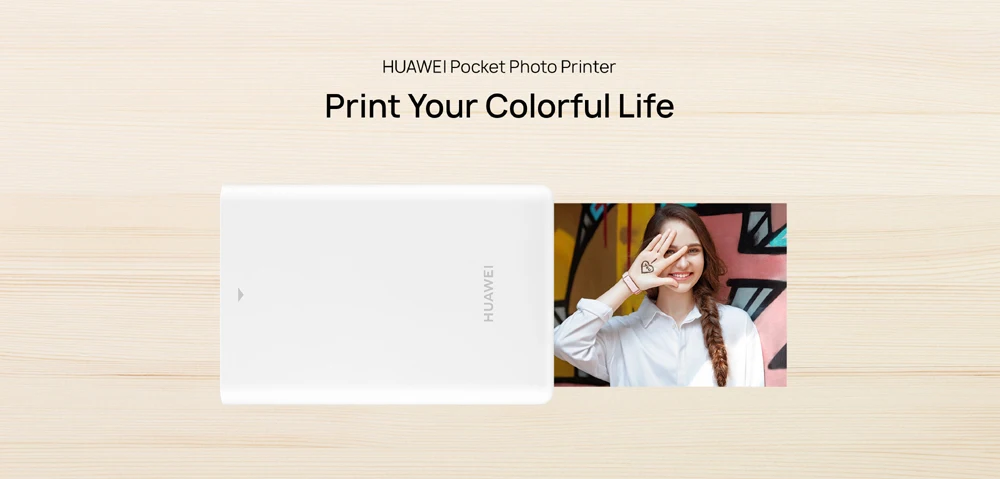 Huawei Карманный фотопринтер мобильный телефон фотопринтер мини фотопринтер DIY фотопринтеры