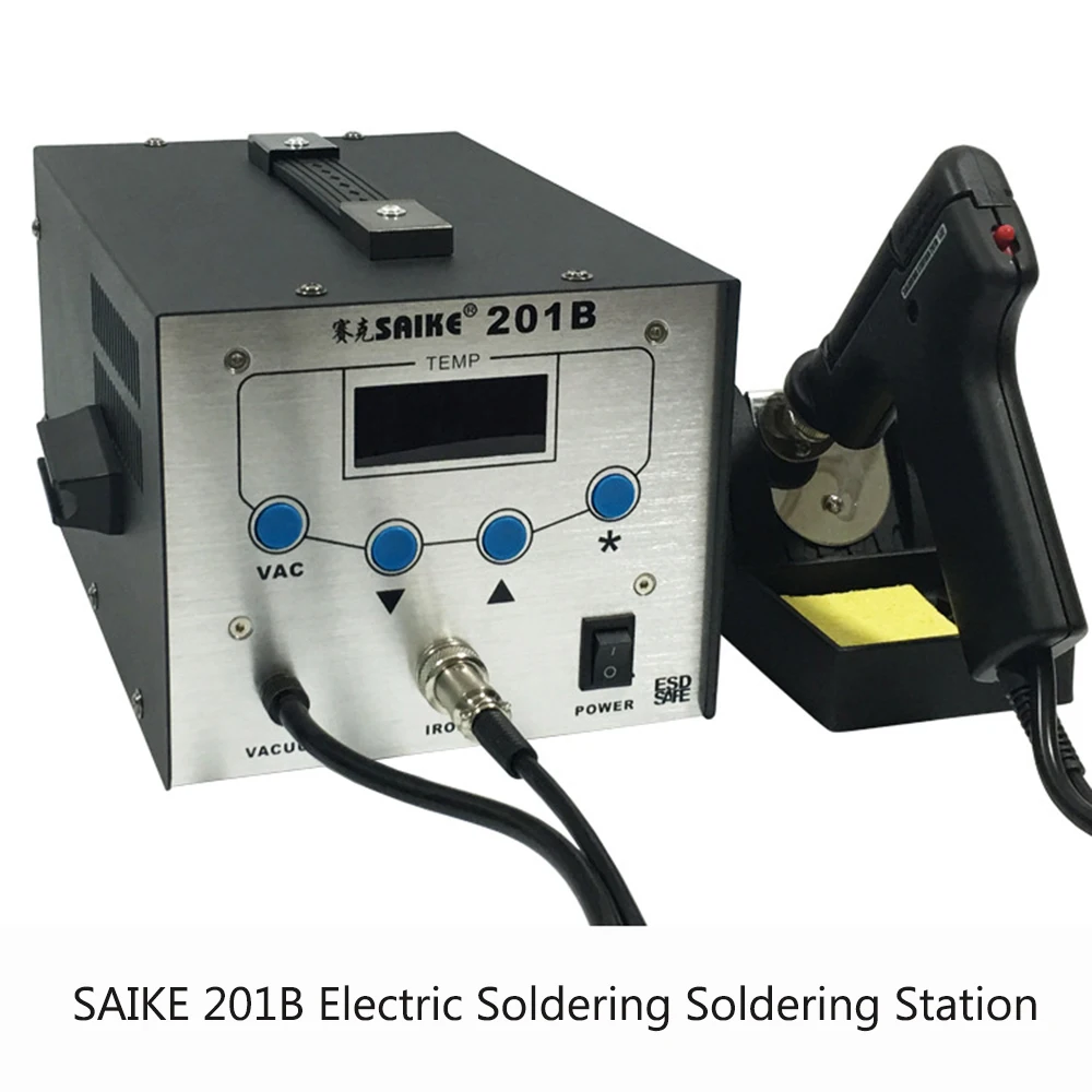 SAIKE 201B высокочастотная электрическая паяльная станция с функцией демонтажа