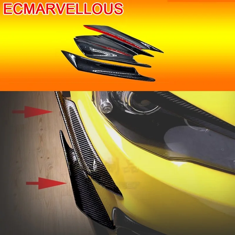 Диффузор Стайлинг передний элерон автомобиль тюнинг парашюты Delantero Aleron Trasero