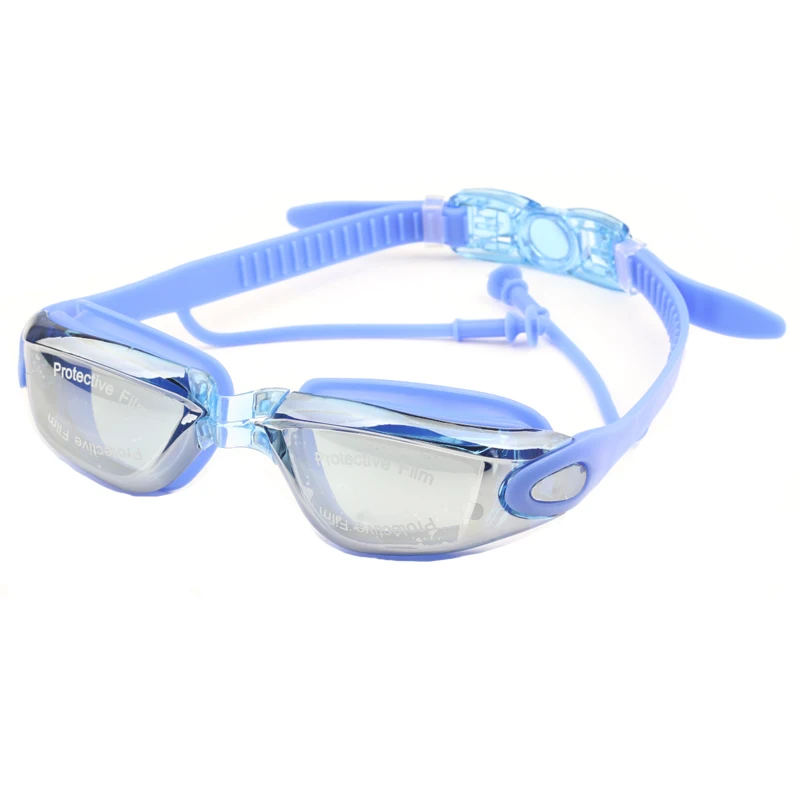 

Adults Diving Goggles Myopia Earplug Waterproof Men Arena Natacion Optical Swim Eyewear Swimming Glasses Anti Fog