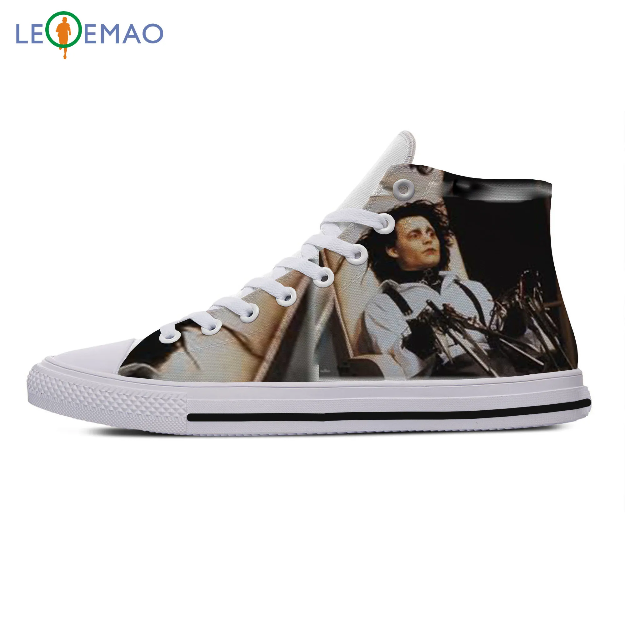 

Custom Sneakers Hot High Handiness Edward Scissorhands Depp Ryder Cool Trends Comfortable Ultra Light Sports Shoes