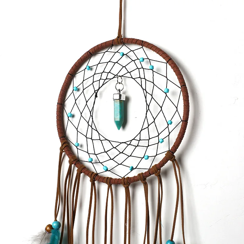 

Girls Heart Dream Catcher Ethnic Feather Ornaments Lace Ribbon Feather Wrap Light Girls Room Decoration Dream Catcher Decals