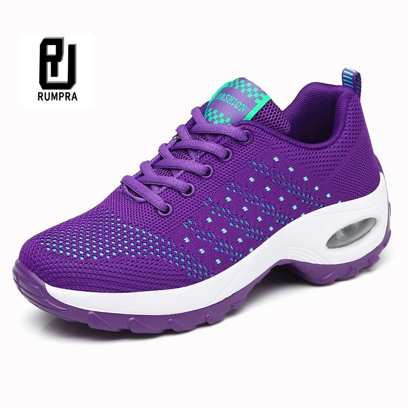 Женские спортивные кроссовки на толстой подошве женские для бега с воздушной