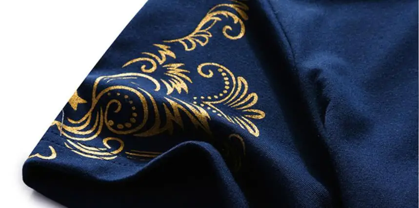 

ZNG 2019 Summer New Men's Set Short Casual Suits Sportswear Mens Clothing Man Two Pieces Fashion Print Sets sweatshirt Men