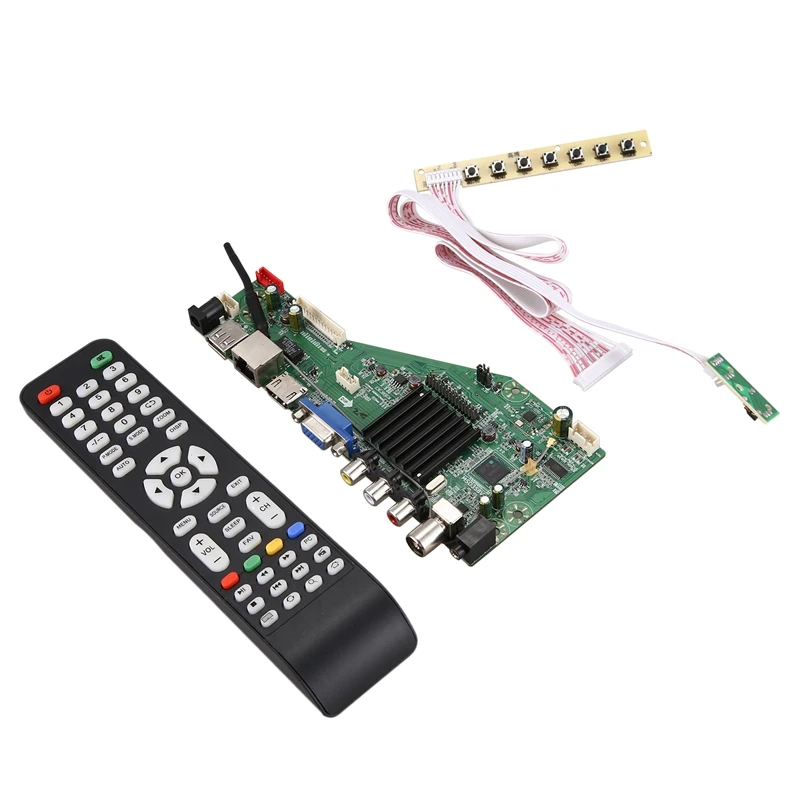 Android 8 0 1G + 4G 4 ядра MSD358V5.0 ligent умная беспроводная сеть Wi Fi TV LCD плата драйвера