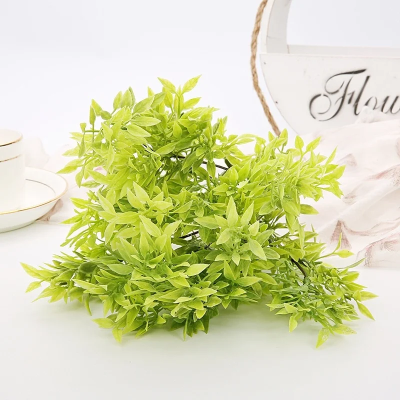 

Artificial GreenPlants,Length33cm,1 Bunch,GreenGreenPepperGrass,HomeDecoration,VaseFlower Arrangement, Wedding Scene Arrangement