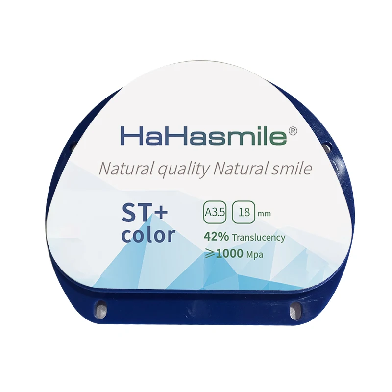 Чистый блок Hahasmile высокой 42% прозрачности CAD CAM стоматологический предварительно