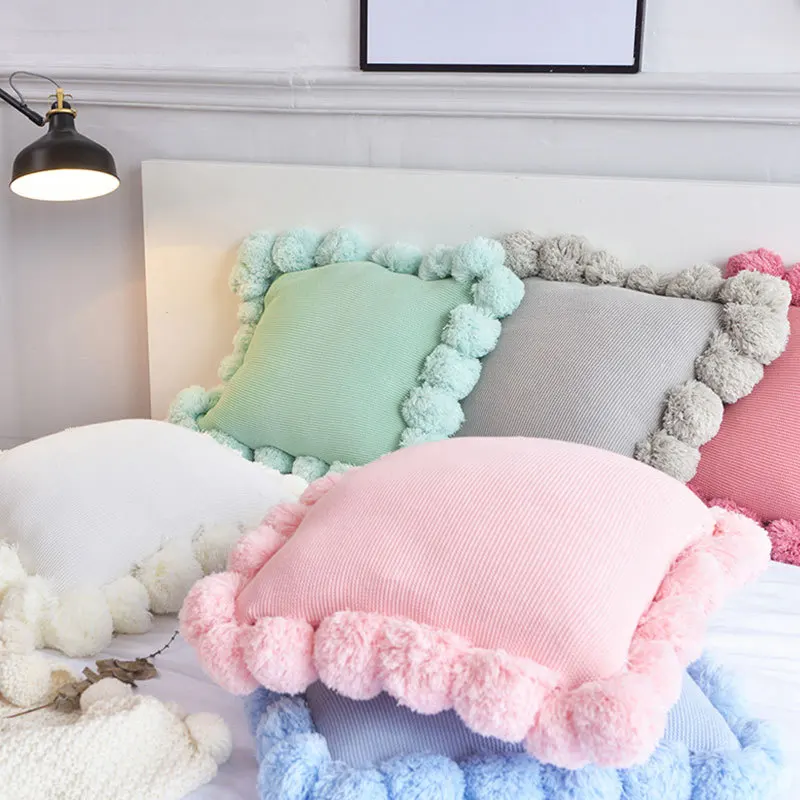 INS скандинавские супер красивые высококачественные Вязаные чехлы для диванов