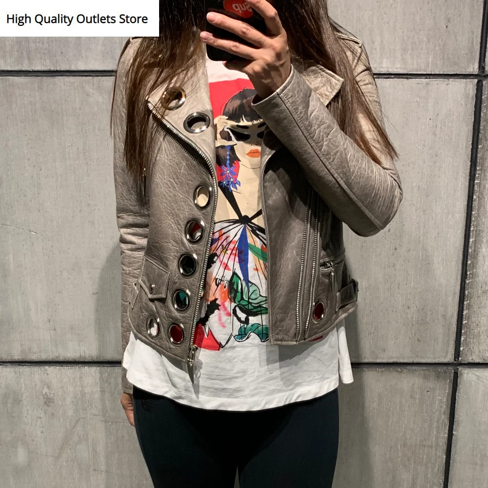 

ladies leather jacket women real leather jacket genuine sheepskin jacket