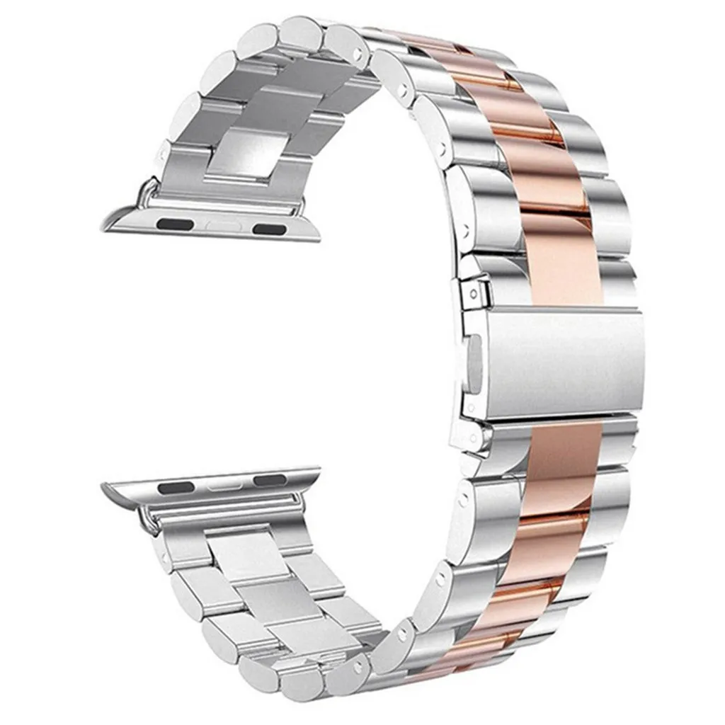

GEMIXI Watchband Replace Watch Bracelet Stainless Steel Steel Wrist For iWatch 5 Watch Series Strap (44mm) Watch Strap 19Sep24
