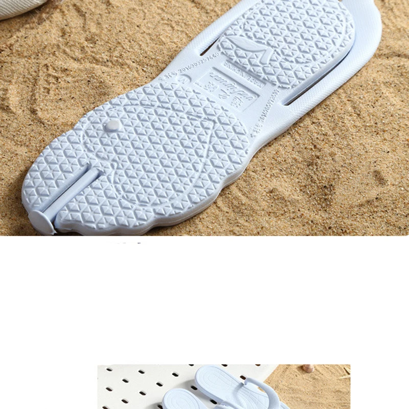 

Women's Slippers Summer Folding Travel Portable Slippers Home Flip-Flops Beach Flat Bottomed Light Female Sandals Flip Flop