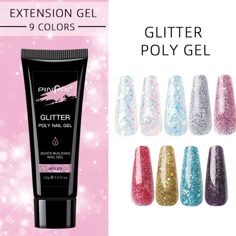 

Nail Extension Gel Nail Model Phototherapy Gel UV Glue Crystal Extension Gel