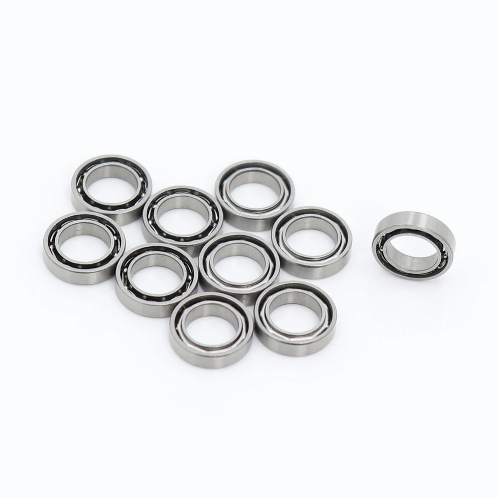 

SMR85 OPEN Bearing ABEC-1 10PCS 5x8x2 mm Stainless Steel Miniature Ball Bearings S MR85 L850 675