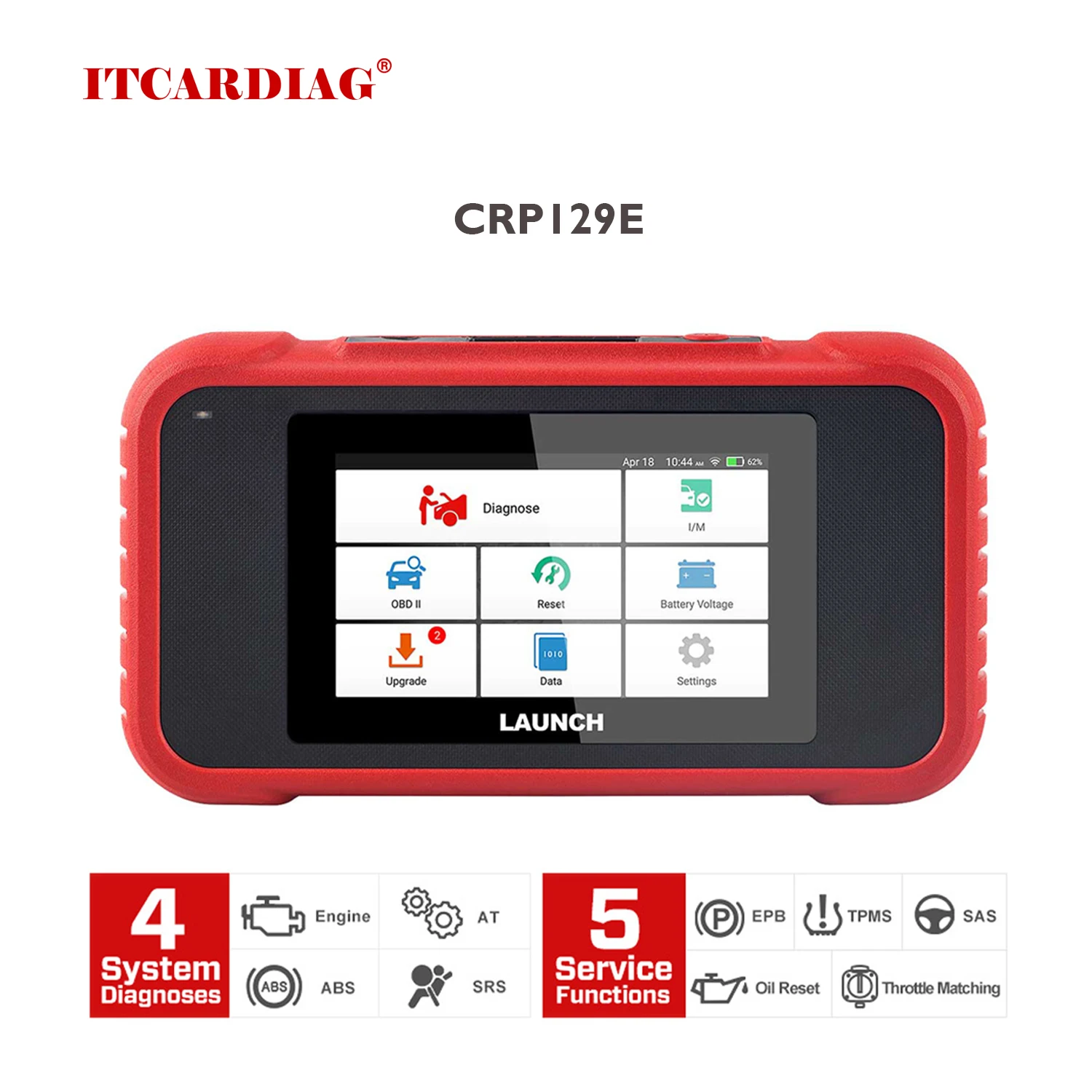 

Launch X431 CRP129E CRP123E CRP129 CRP123 Creader VIII OBD2 diagnostic tool for ENG/AT/ABS/SRS OBD Coder Reader free update