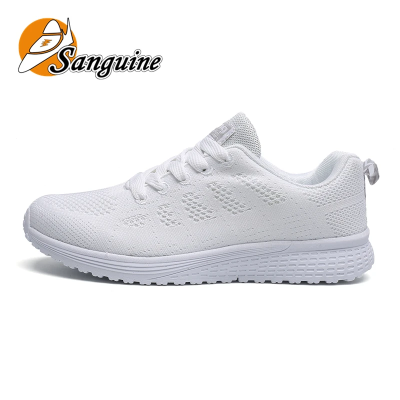 

Женские Дышащие сетчатые кроссовки, белая спортивная обувь 2021, женская повседневная обувь, модная обувь на плоской вулканизированной подош...