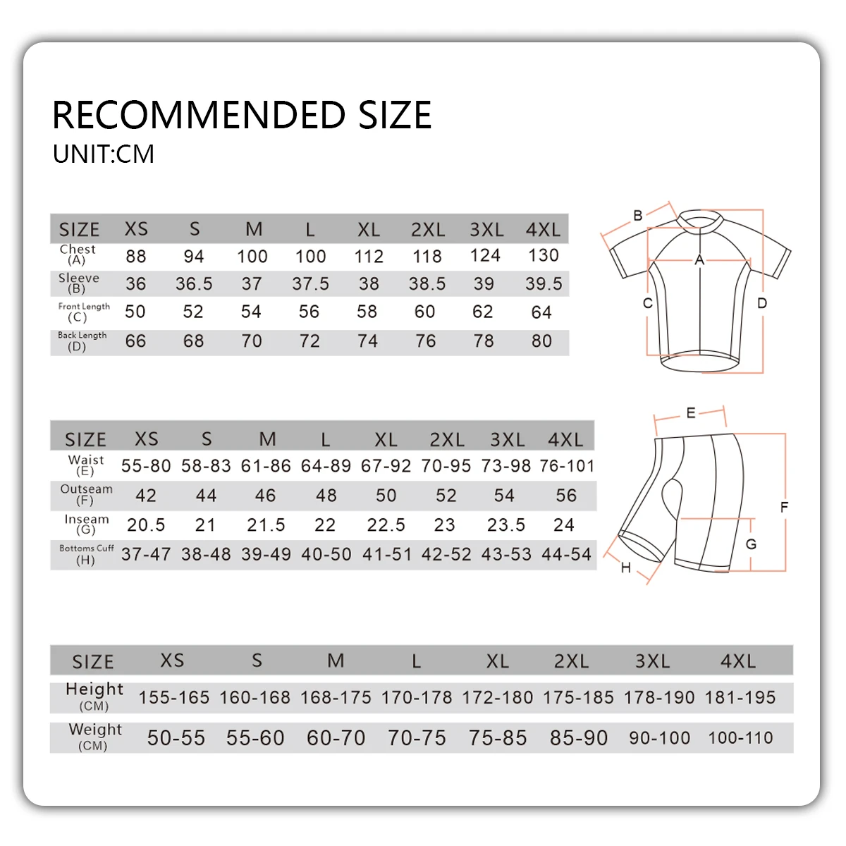 

Summer Cycling Jersey Set Pro Eam Bike Sunprofe Shorts Suit Mtb Bicycle Clothing Skinsuit Ropa Ciclismo Hombre