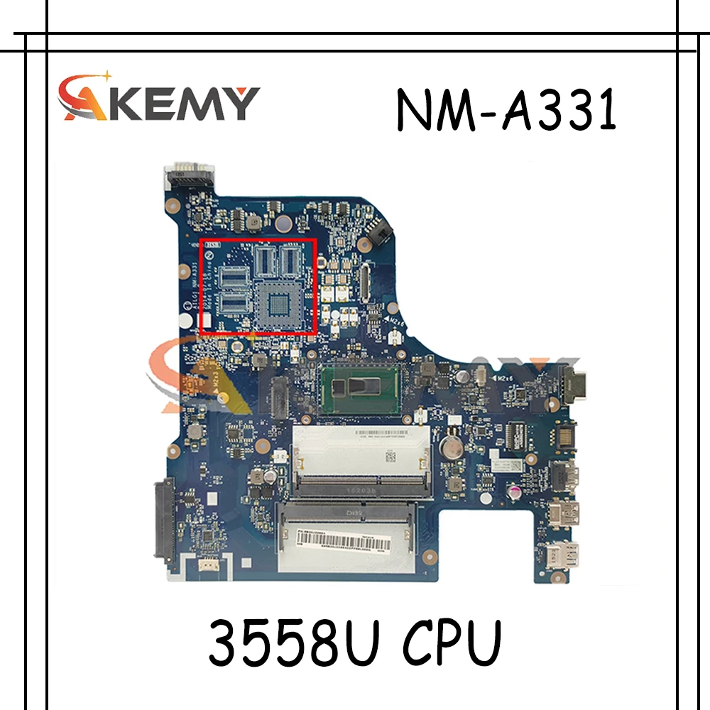 

Akemy AILG1 NM-A331 для Lenovo B70-80 G70-80 Z70-80 Z70-70 G70-70 B70-70 материнская плата для ноутбуков Intel Pentium Процессор 3558U 100% тест