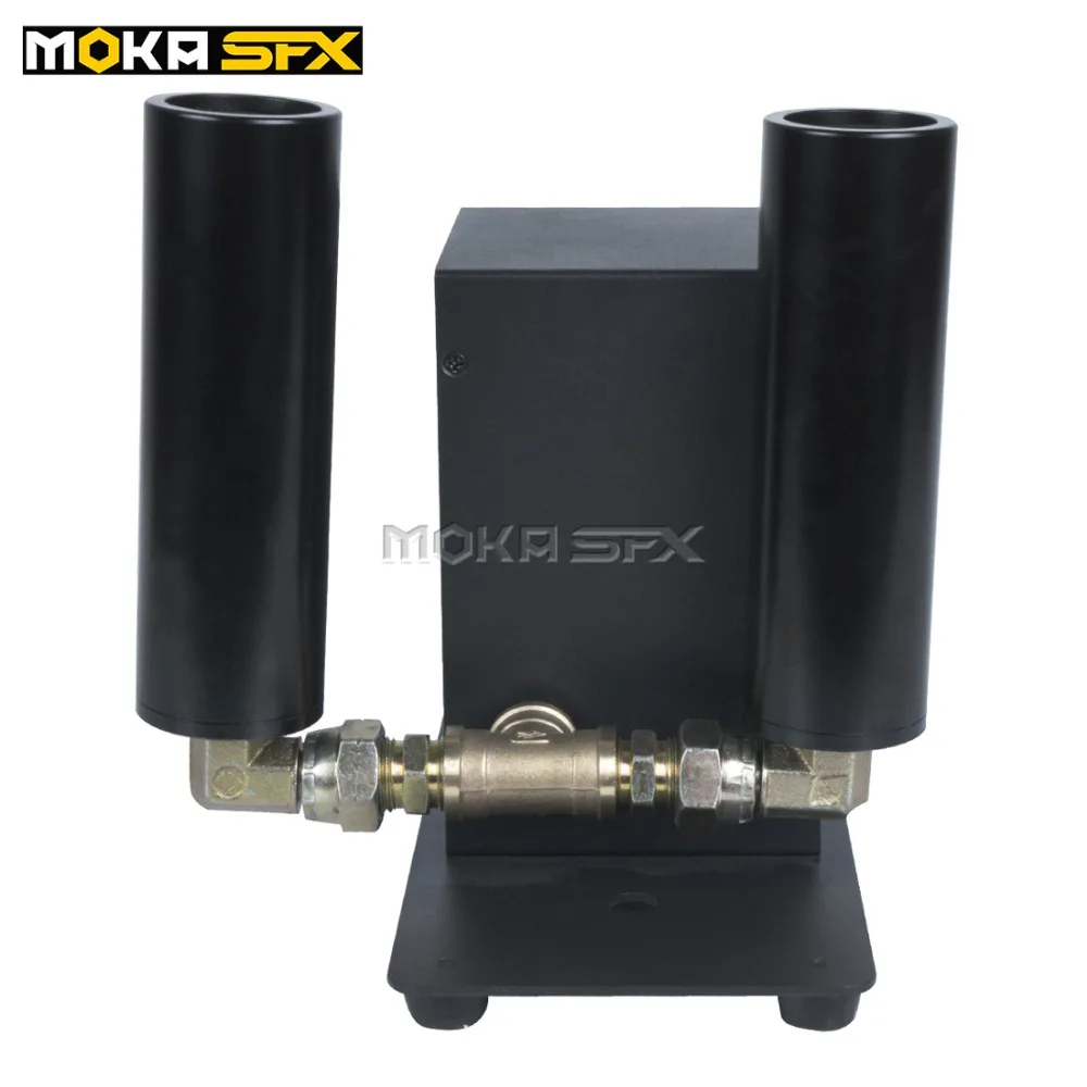 Двухтрубная цифровая СО2 струйная машина диско СО2 туманная Машина DMX 512 крио дымовой эффект СО2 струйная пушка сценический световой эффект