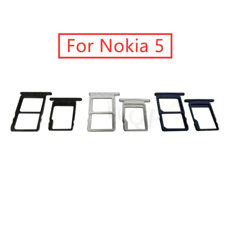 Для Nokia 5 держатель слота для SIM-карты Micro SD слот карты адаптер Замена Ремонт