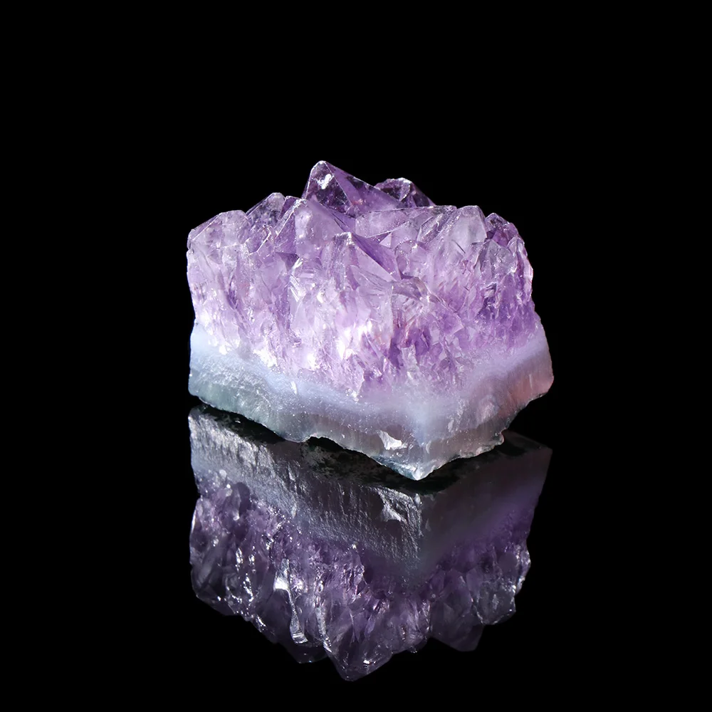 1 шт. натуральное сырье мечта аметист КВАРЦЕВЫЙ кукольный Кристалл Мини