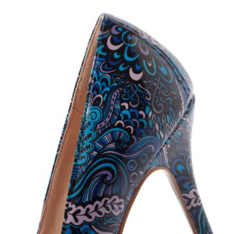 ZALAVOR 2020 Women Pumps High Heel Shoes Woman Spring Party Sexy Print Pointed Toe Wedding Footwear Size 34-43 | Обувь