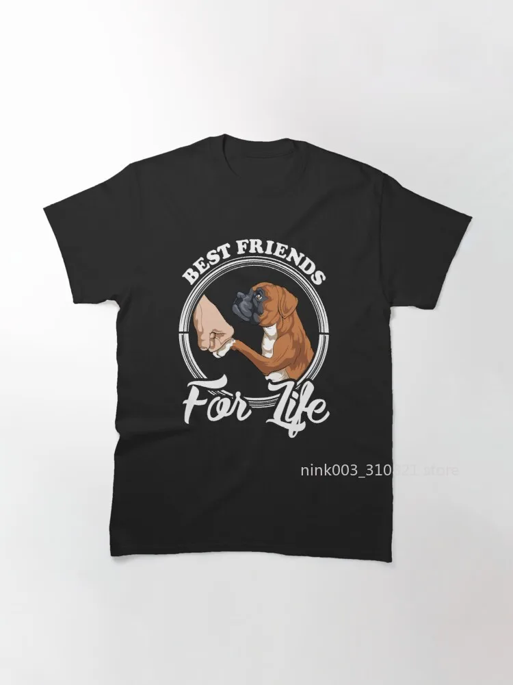 

Классическая футболка с принтом «Лучшие друзья для жизни»