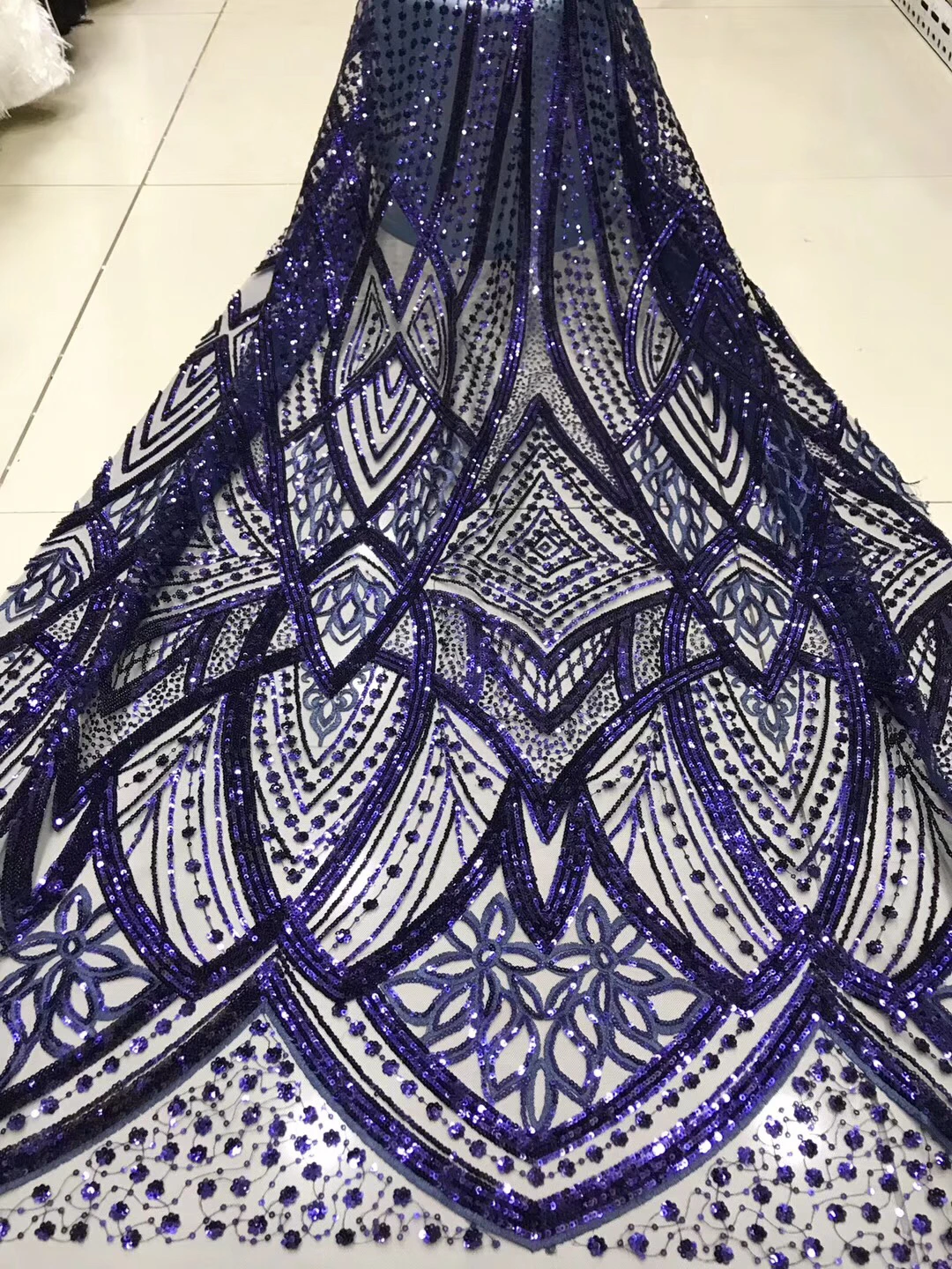 

2019 High Quality Nigerian Tulle Lace Fabrics Latest African Lace Fabric Bride French Lace Fabric For Women Dress