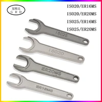 iso and er complete set of collet chuck wrench iso20 iso25 er16 er20 for cnc lathe tool holder milling machine shank spindle nut