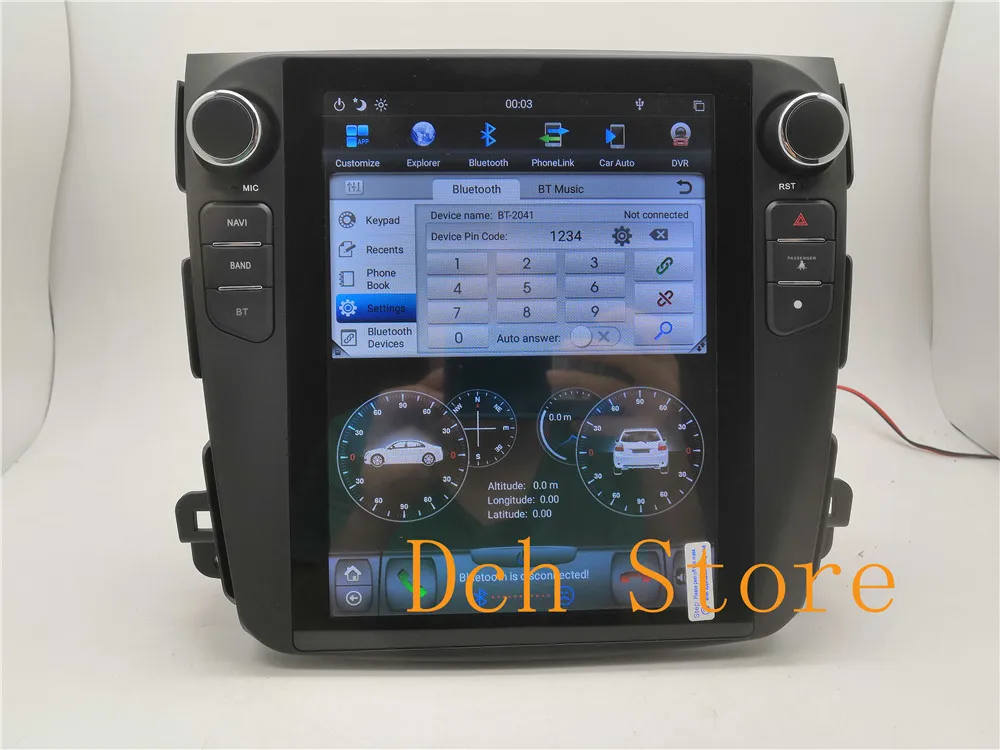 10,4 ''вертикальный экран Tesla стиль Android 8,1 автомобильный DVD gps плеер для MITSUBISHI outlander 2006-2012 PX6 CARPLAY радио навигатор
