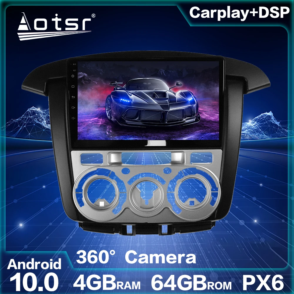 

Автомобильный GPS-навигатор для Toyota Innova 2008 + Радио экран Android 10,0 DSP 4 Гб 64 Гб автомобильное стерео головное устройство мультимедийный плеер