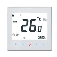 home programmable thermostat with wifi for watergas boiler smart touchscreen heat only thermostat with app and voice control