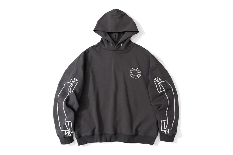 Толстовка с капюшоном для мужчин и женщин худи принтом на санскрите вышивкой