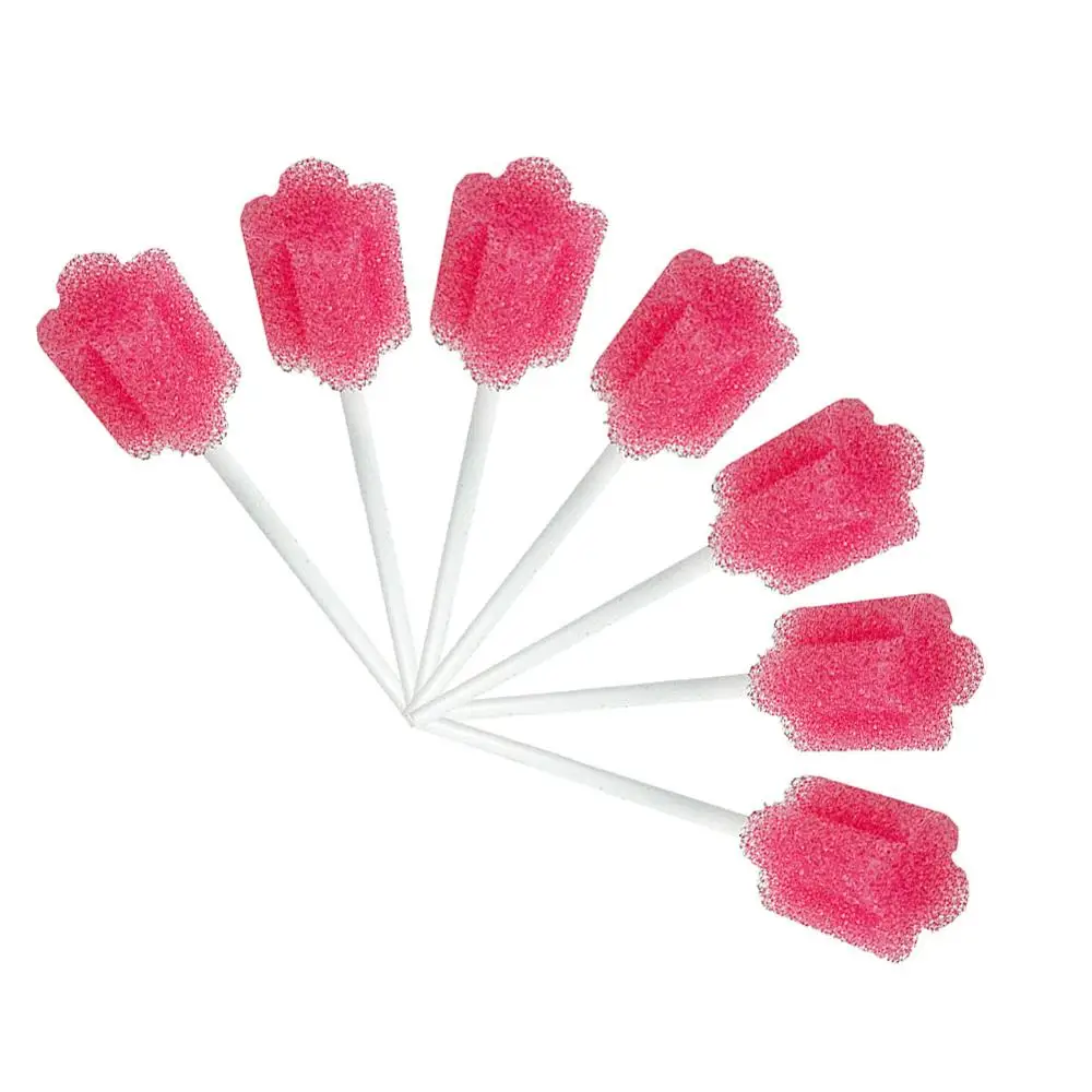 Одноразовые лемонные обработанные палочки для полости рта грубая губка