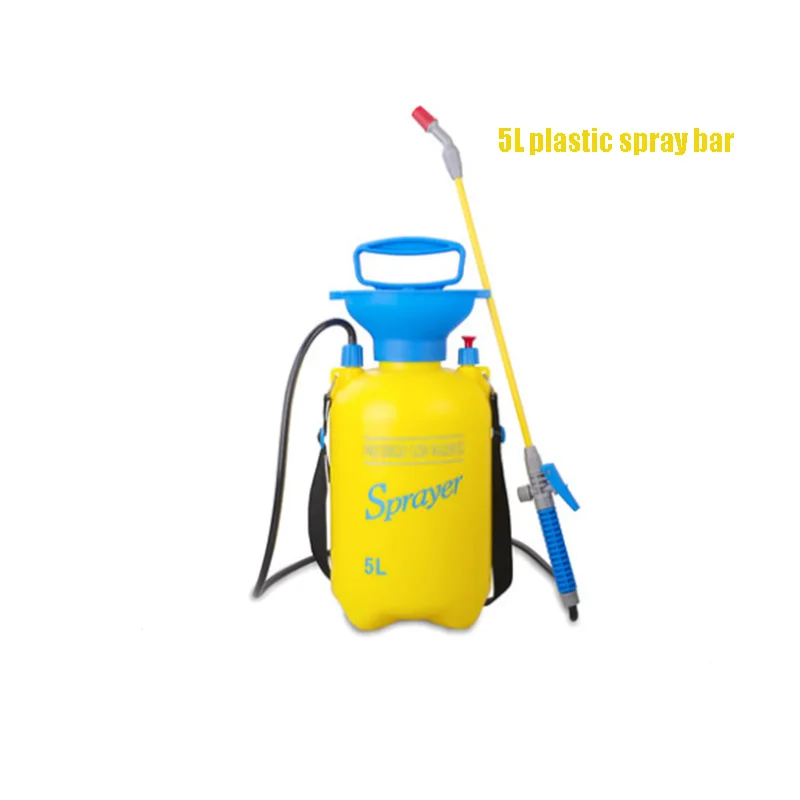 5L plastic spray bar 3/5/8L Давление опрыскиватель сжатого воздуха спрей насос для садового распылителя ручной Давление полива спрей орошения сада чистого автомобиля - Цвет: 5L plastic spray bar